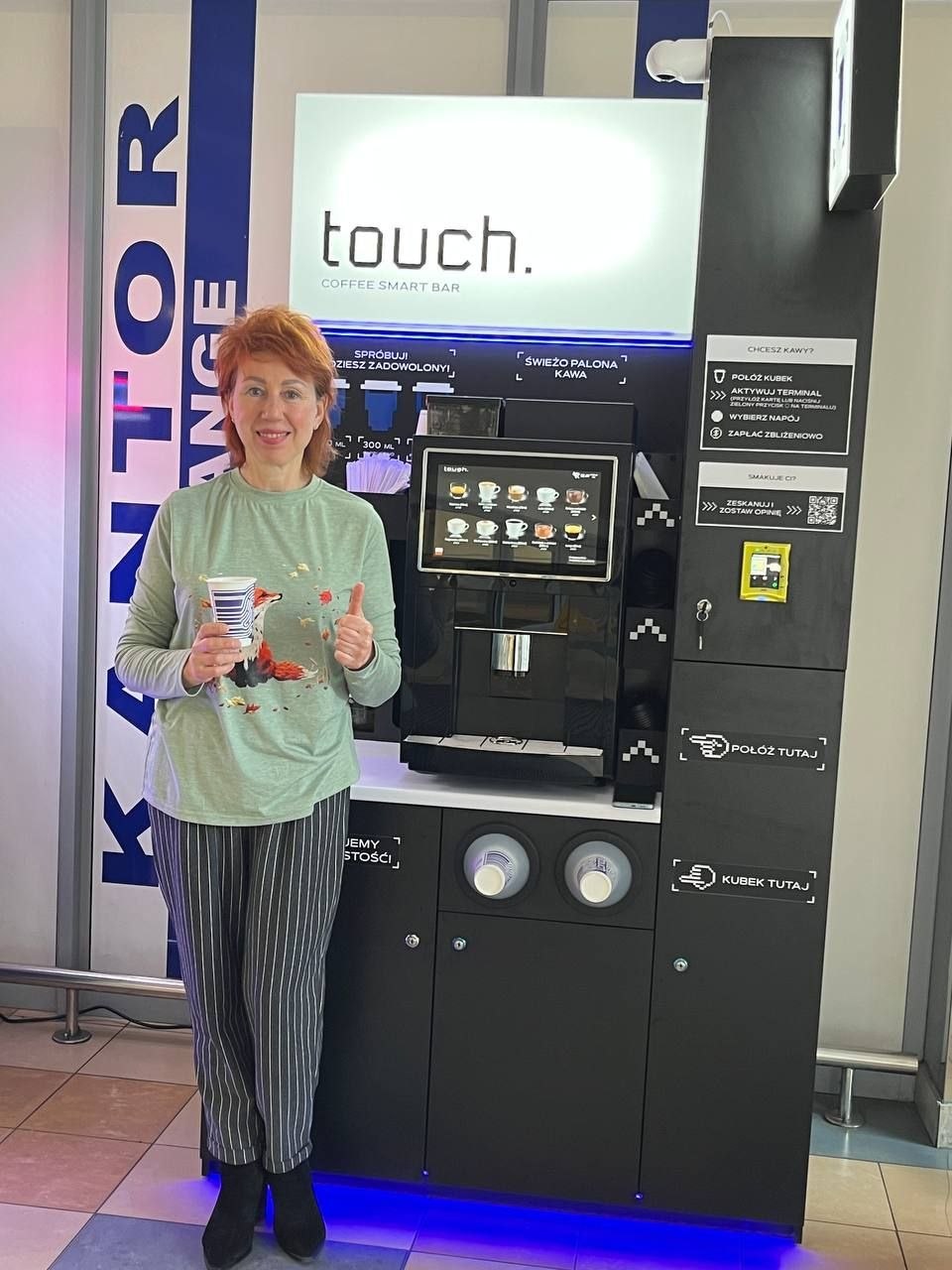 Kawiarnia samoobsługowa Touch — Omni Centrum, Płock