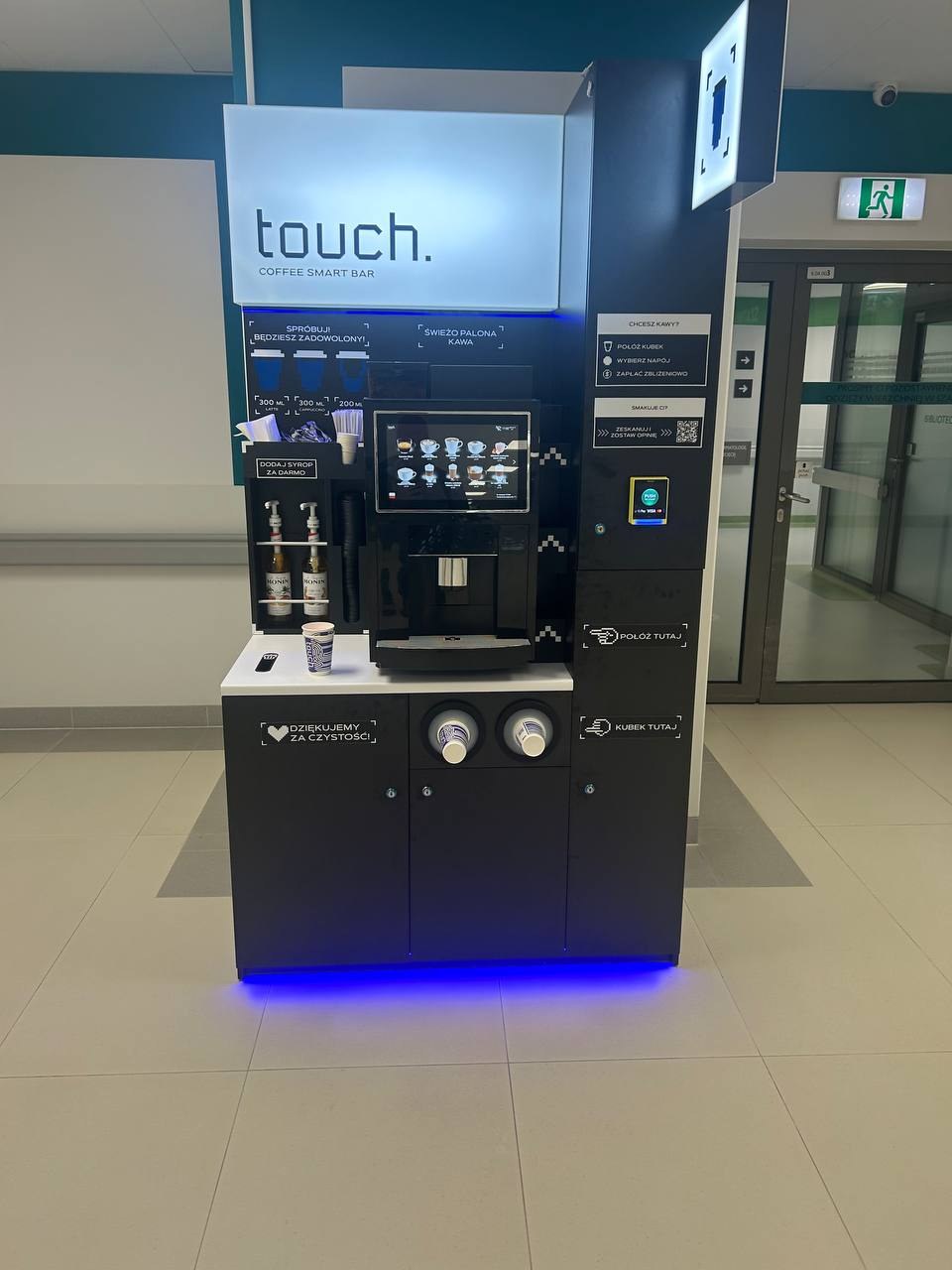 Kawiarnia samoobsługowa Touch — Uniwersytecki Szpital Kliniczny Nr 1, Lublin