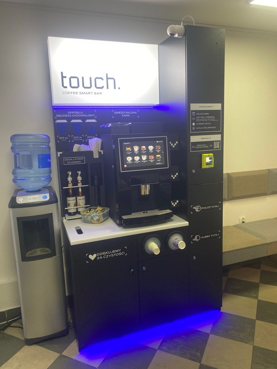 Kawiarnia samoobsługowa Touch — Business Center KOD95, Warszawa