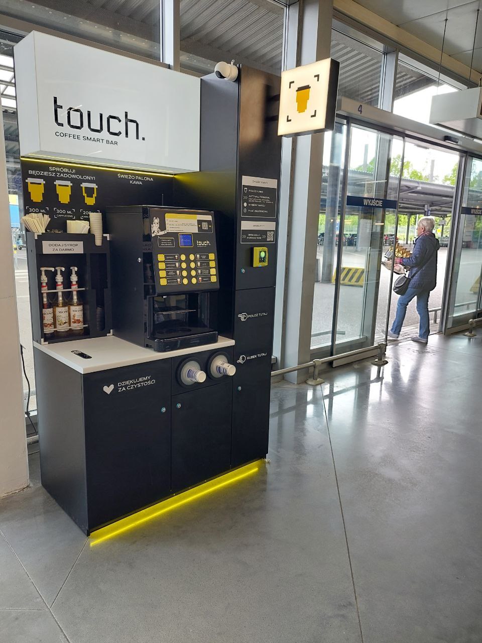Kawiarnia samoobsługowa Touch — MAKRO Cash&Carry, Warszawa