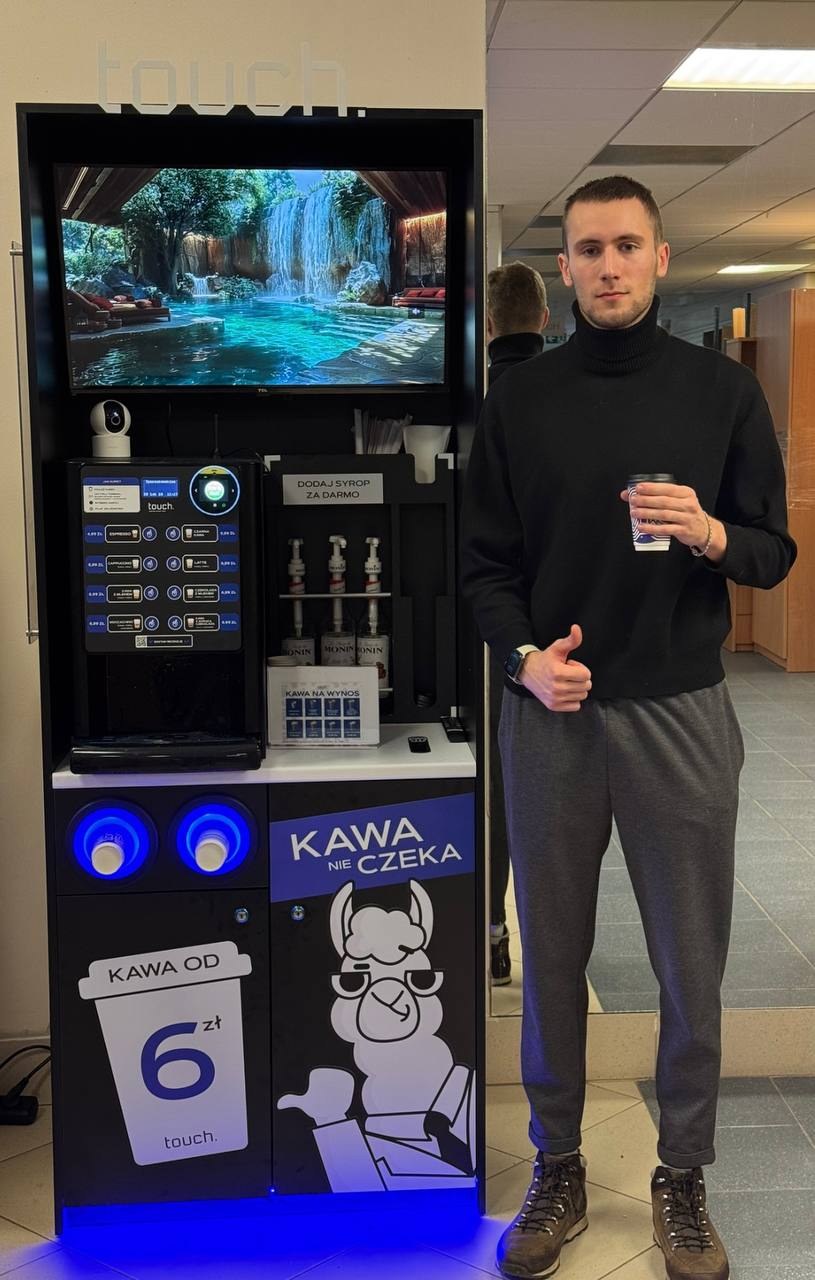 Kawiarnia samoobsługowa Touch — Uniwersytet Medyczny — Collegium Maius, Lublin