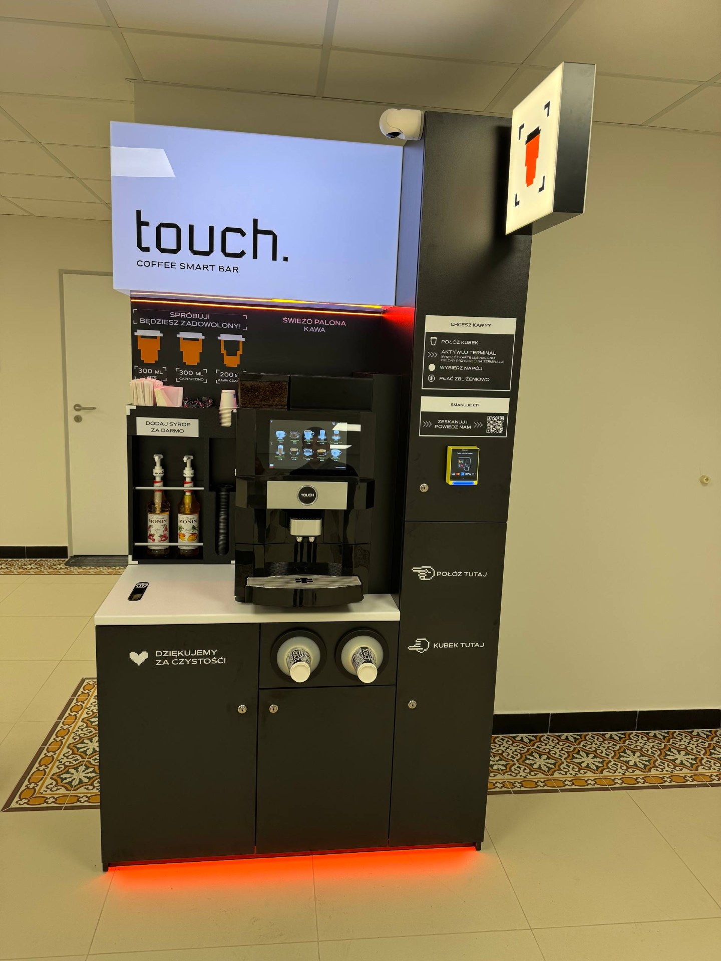 Kawiarnia samoobsługowa Touch — Uniwersytecki Szpital Kliniczny Nr 1, Lublin
