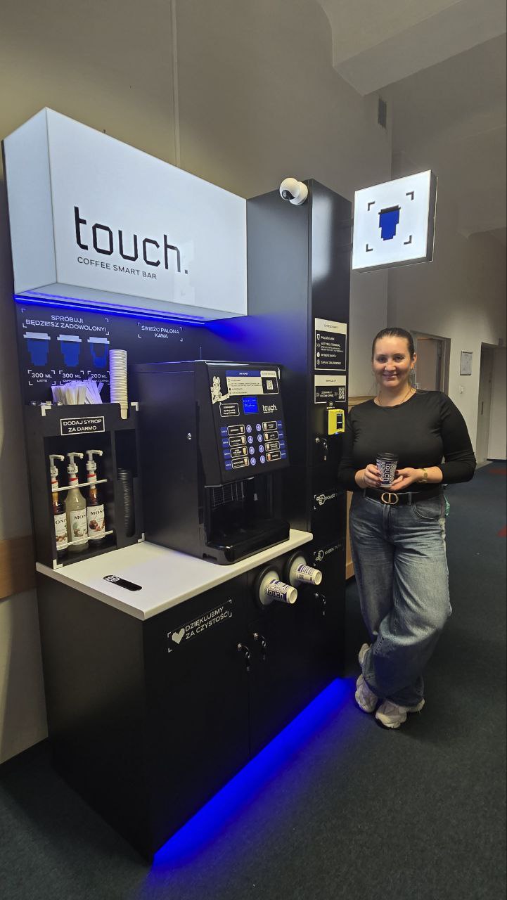 Kawiarnia samoobsługowa Touch — Dolnośląska Biblioteka Publiczna, Wrocław