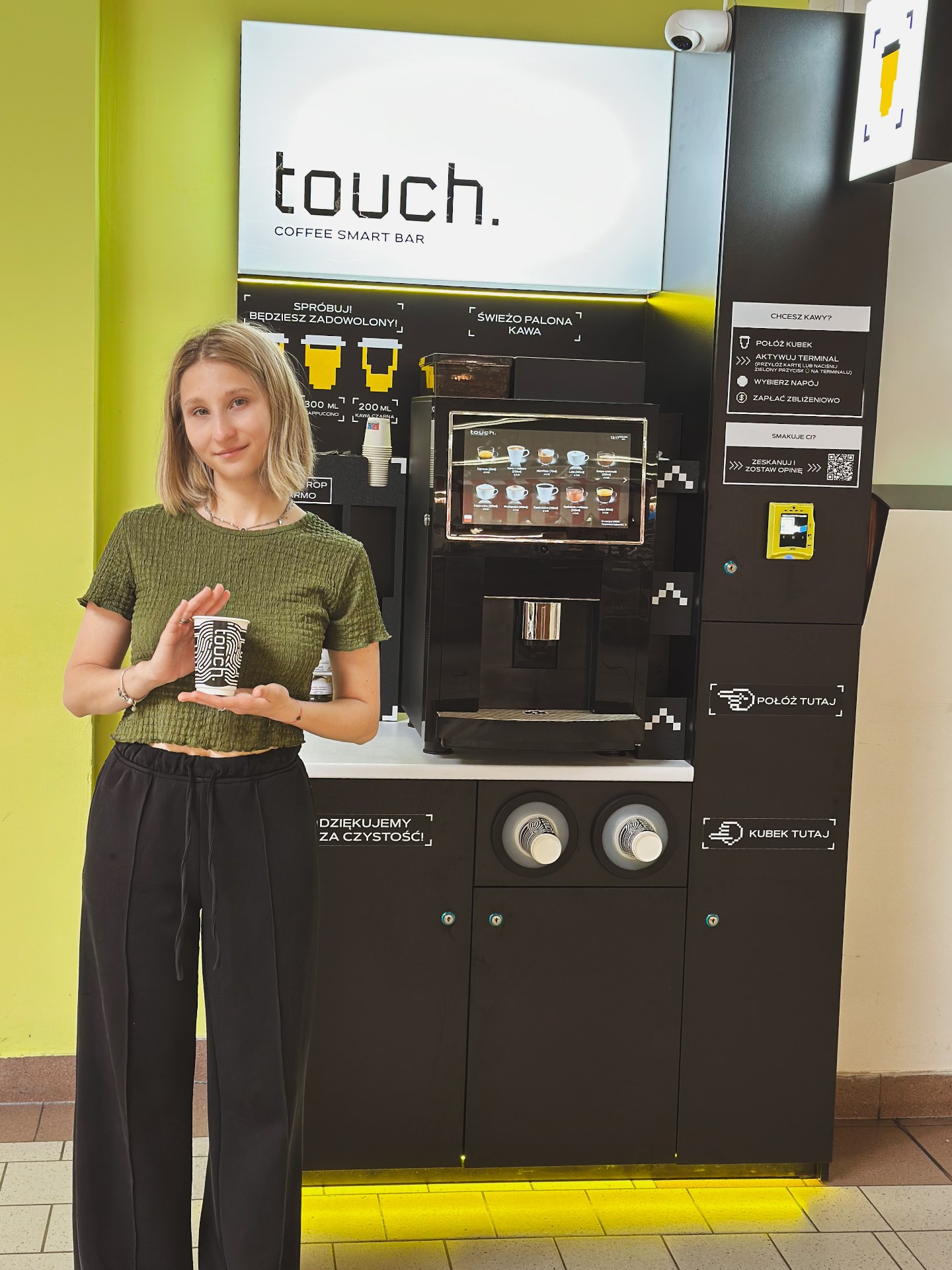 Kawiarnia samoobsługowa Touch — Auchan Rybnik, Rybnik
