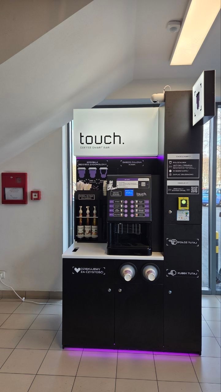 Kawiarnia samoobsługowa Touch — Galeria Pilczycka, Wrocław