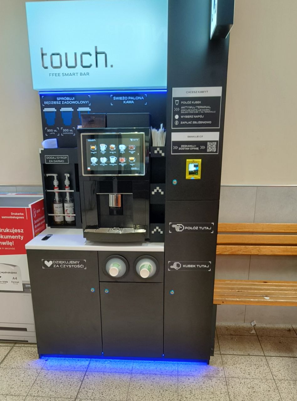 Kawiarnia samoobsługowa Touch — Kaufland, Słupsk