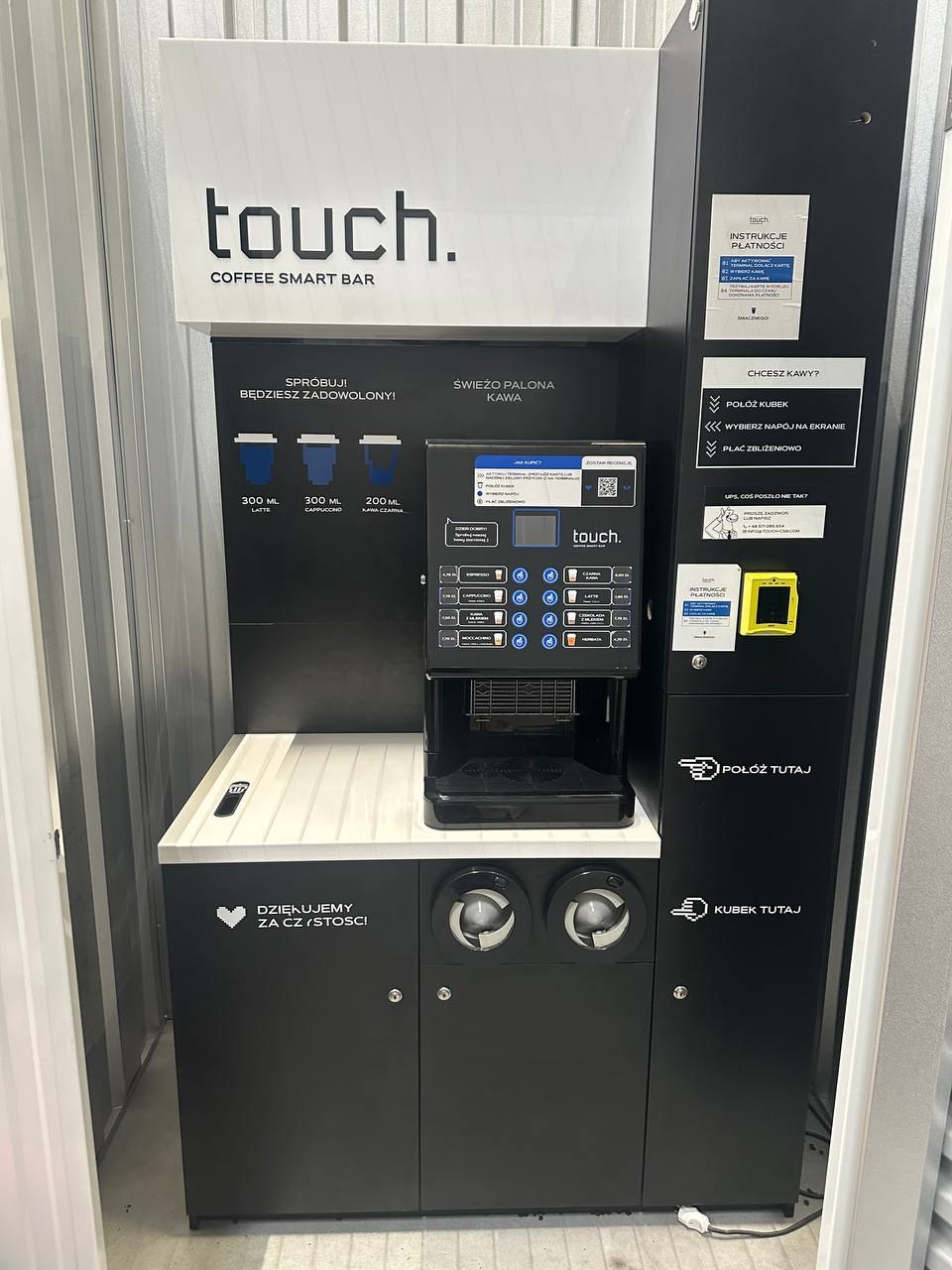 Kawiarnia samoobsługowa Touch — Uniwersyteckie Centrum Kliniczne im. prof. K. Gibińskiego, Katowice