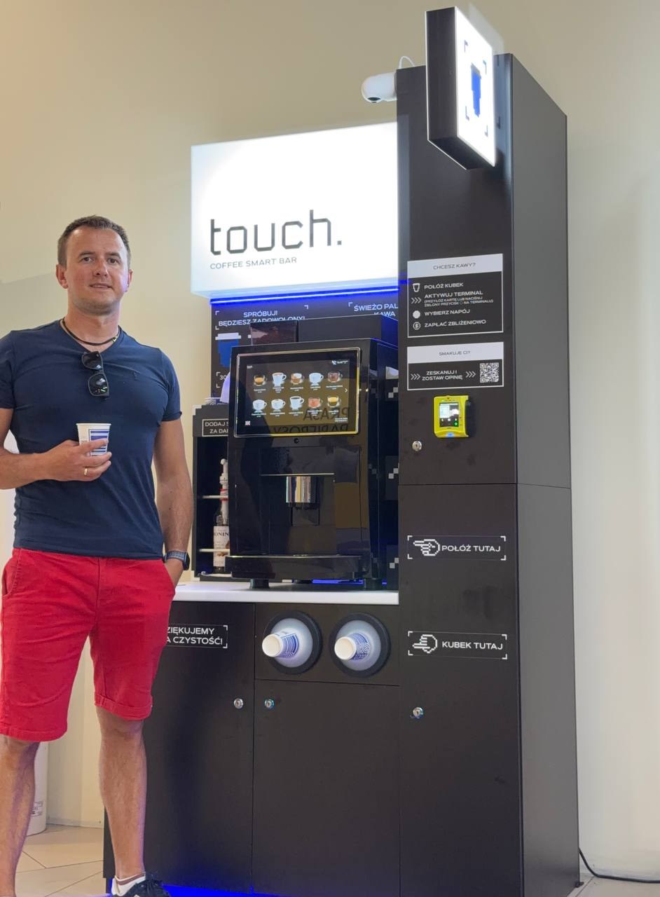 Kawiarnia samoobsługowa Touch — Galeria Revia Park, Zamość