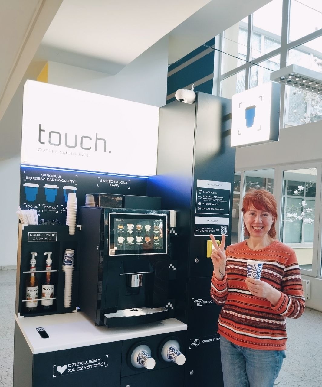 Kawiarnia samoobsługowa Touch — Politechnika Warszawska — Filia w Płocku, Płock