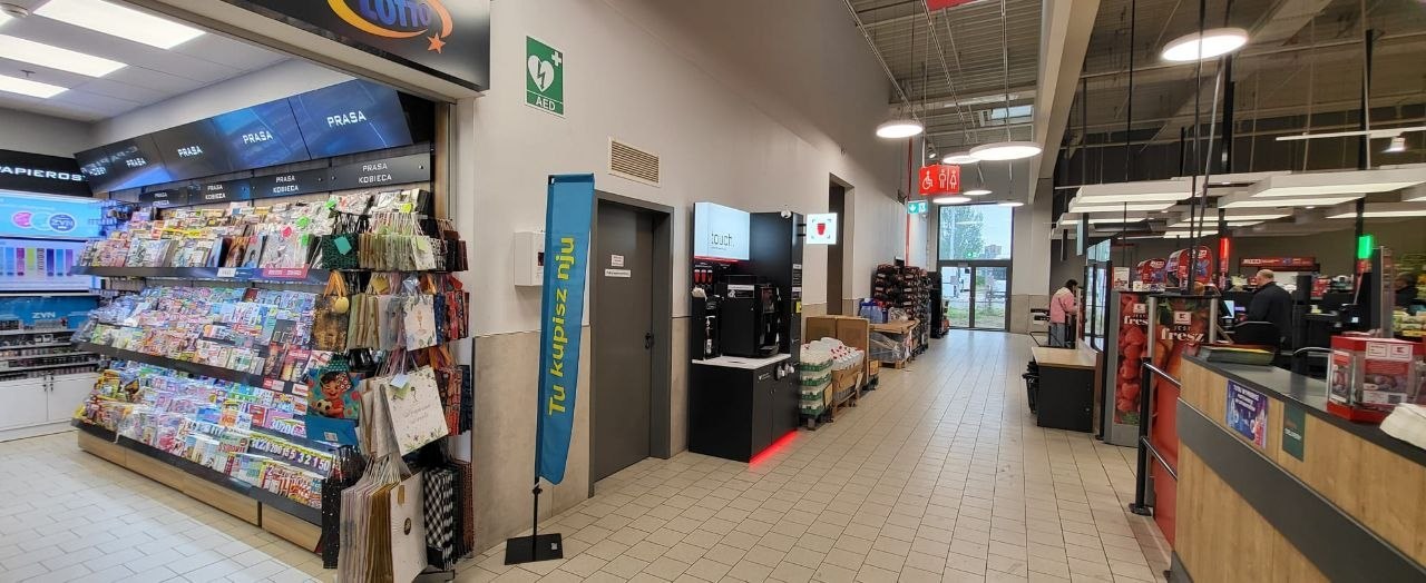 Kawiarnia samoobsługowa Touch — Kaufland, Białystok