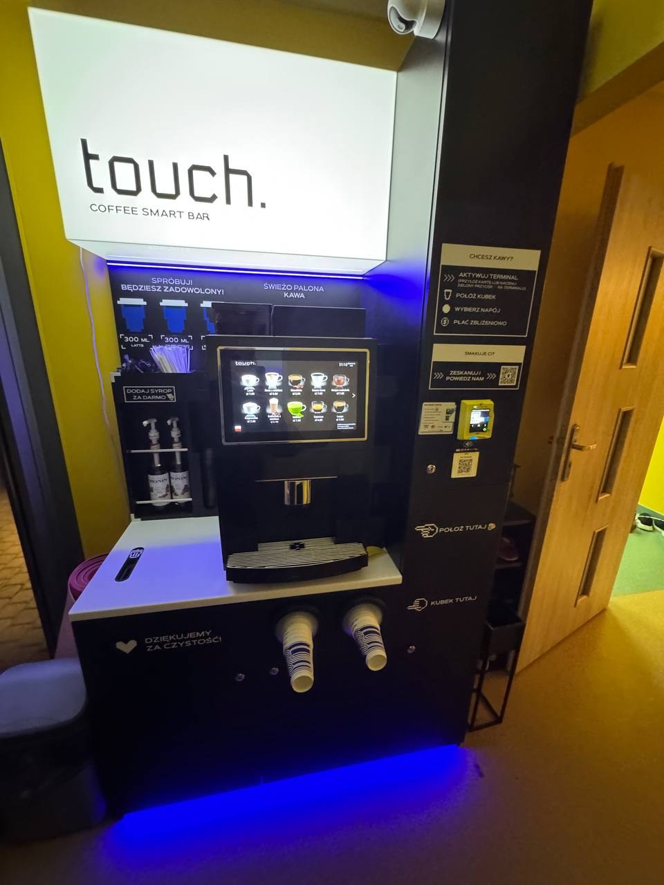 Kawiarnia samoobsługowa Touch — Inne lokalizacje, Warszawa