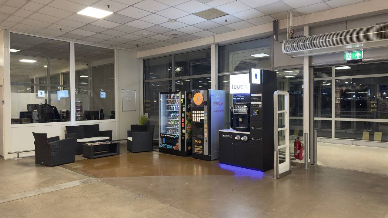 Kawiarnia samoobsługowa Touch — MAKRO Cash&Carry, Szczecin