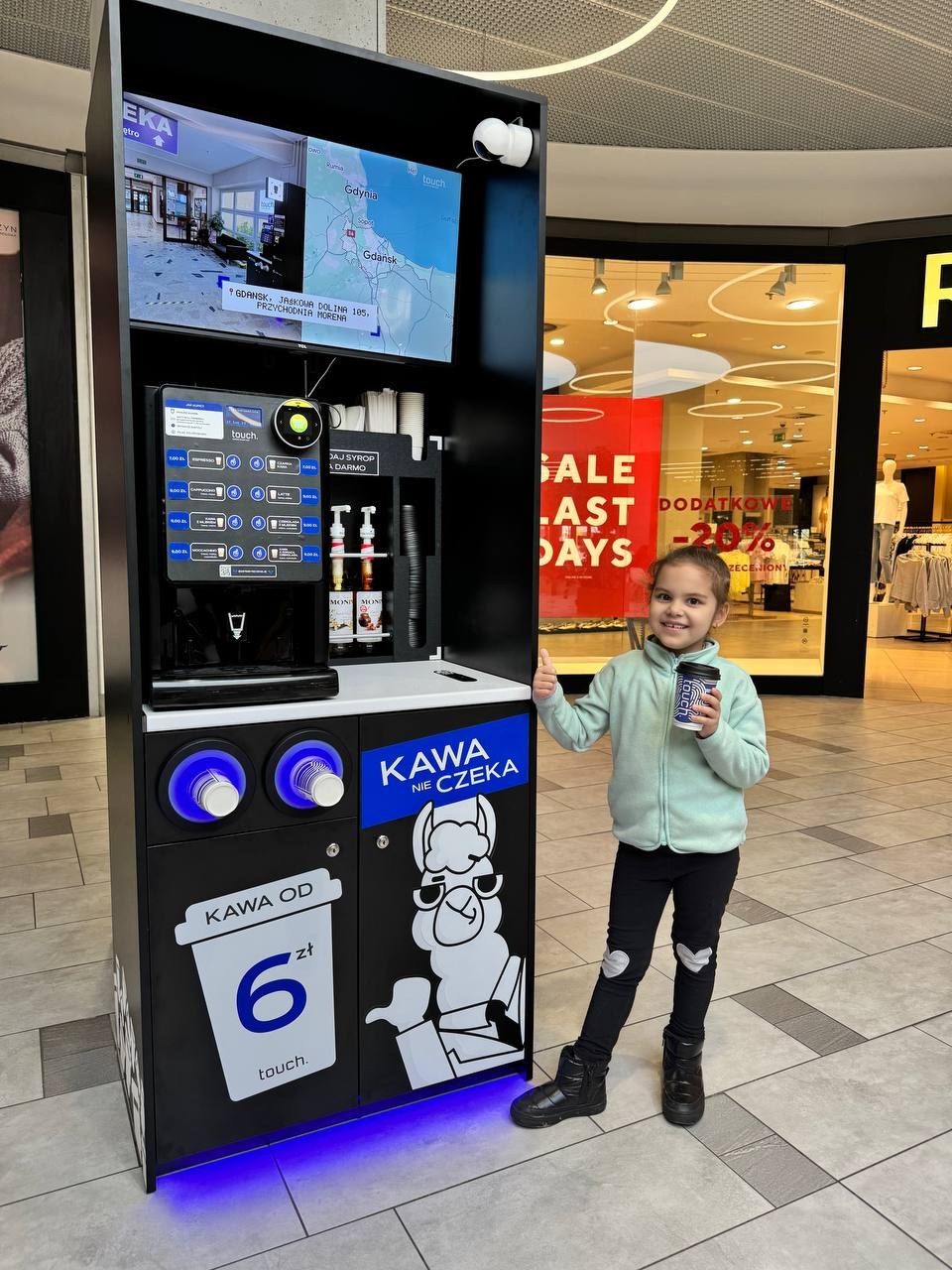 Kawiarnia samoobsługowa Touch — Inne lokalizacje, Szczecin