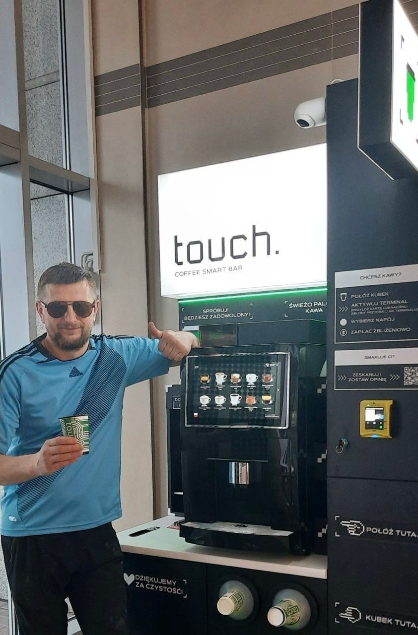 Kawiarnia samoobsługowa Touch — Galeria Pestka, Poznań