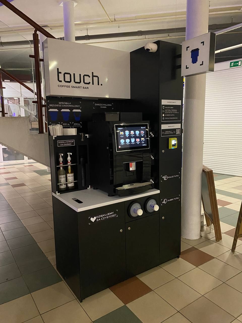 Kawiarnia samoobsługowa Touch — Manhatan, Słupsk