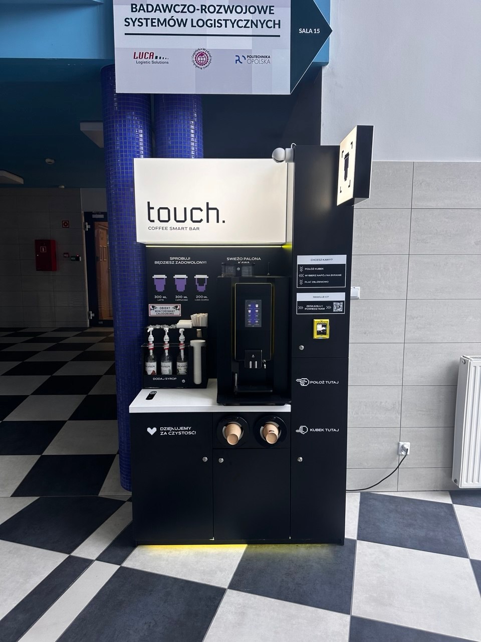 Kawiarnia samoobsługowa Touch — Politechnika Opolska, Opole