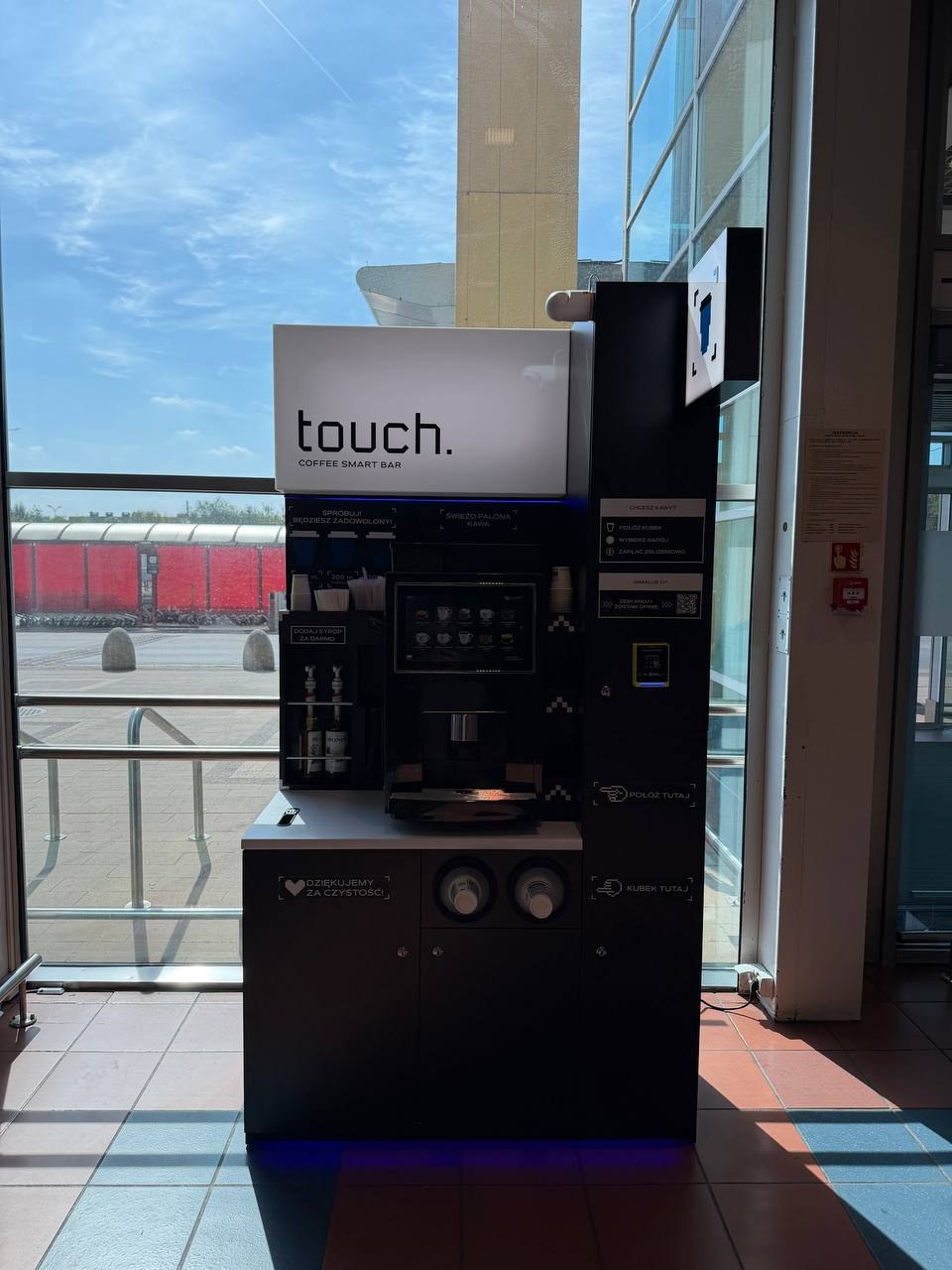 Kawiarnia samoobsługowa Touch — Centrum Handlowe Krokus, Kraków
