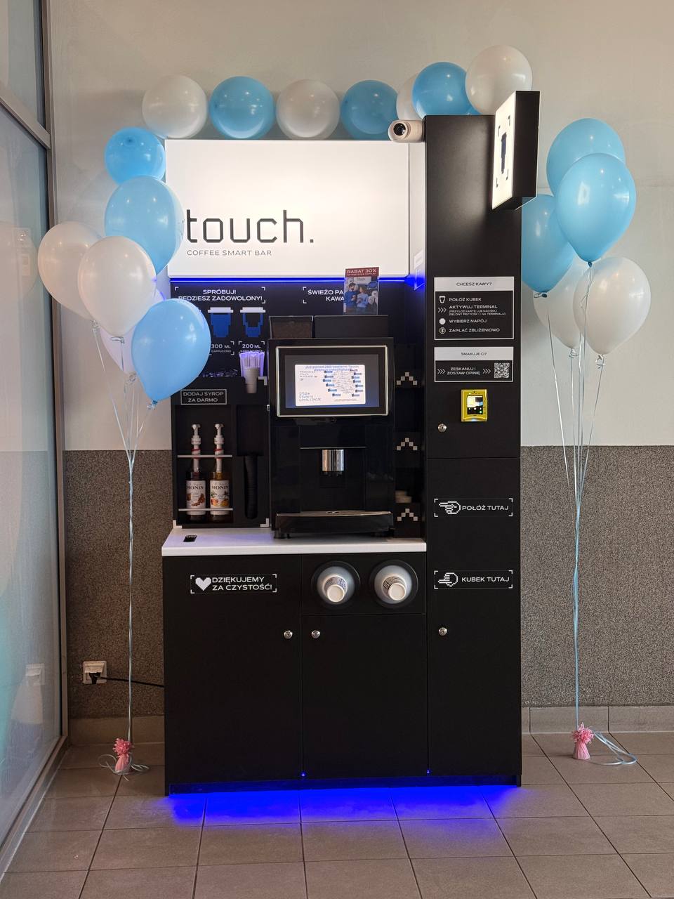 Kawiarnia samoobsługowa Touch — Centrum Handlowe Forum Koszalin, Koszalin