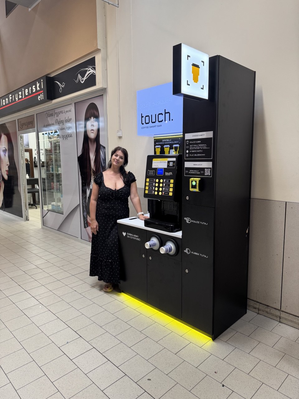 Kawiarnia samoobsługowa Touch — Kaufland, Sosnowiec
