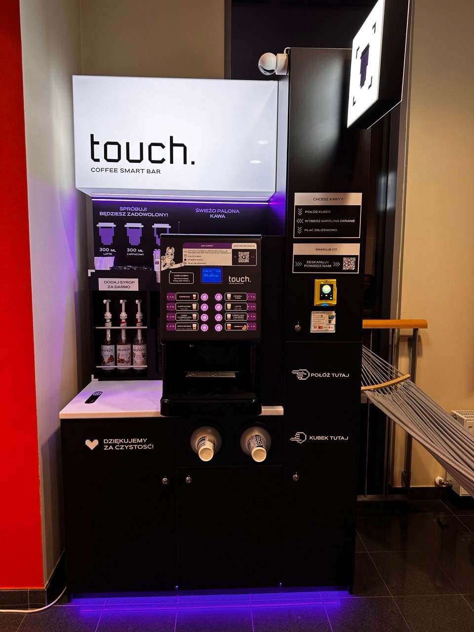 Kawiarnia samoobsługowa Touch — Politechnika Opolska, Opole