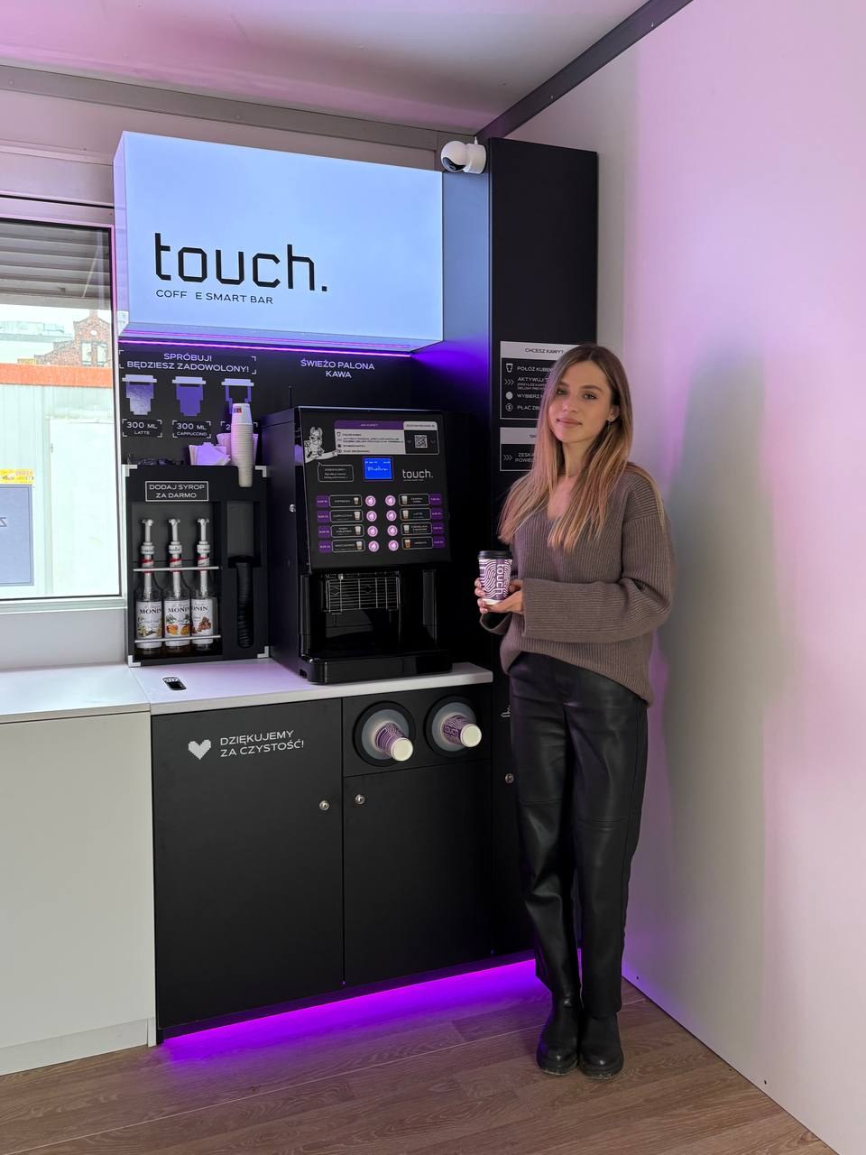 Kawiarnia samoobsługowa Touch — HIRAM, Wrocław