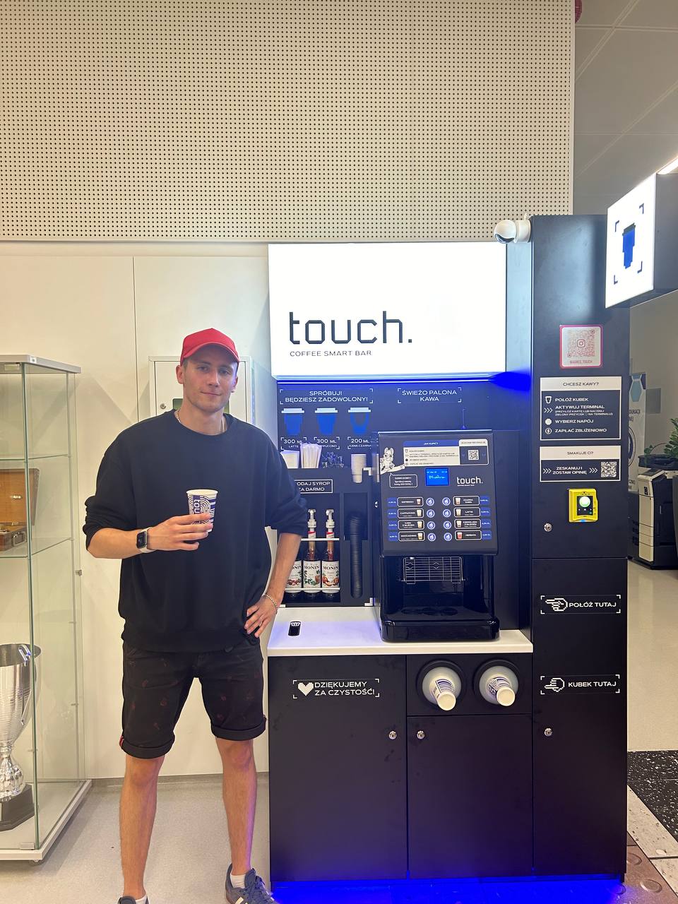 Kawiarnia samoobsługowa Touch — Centrum Symulacji Medycznej, Lublin