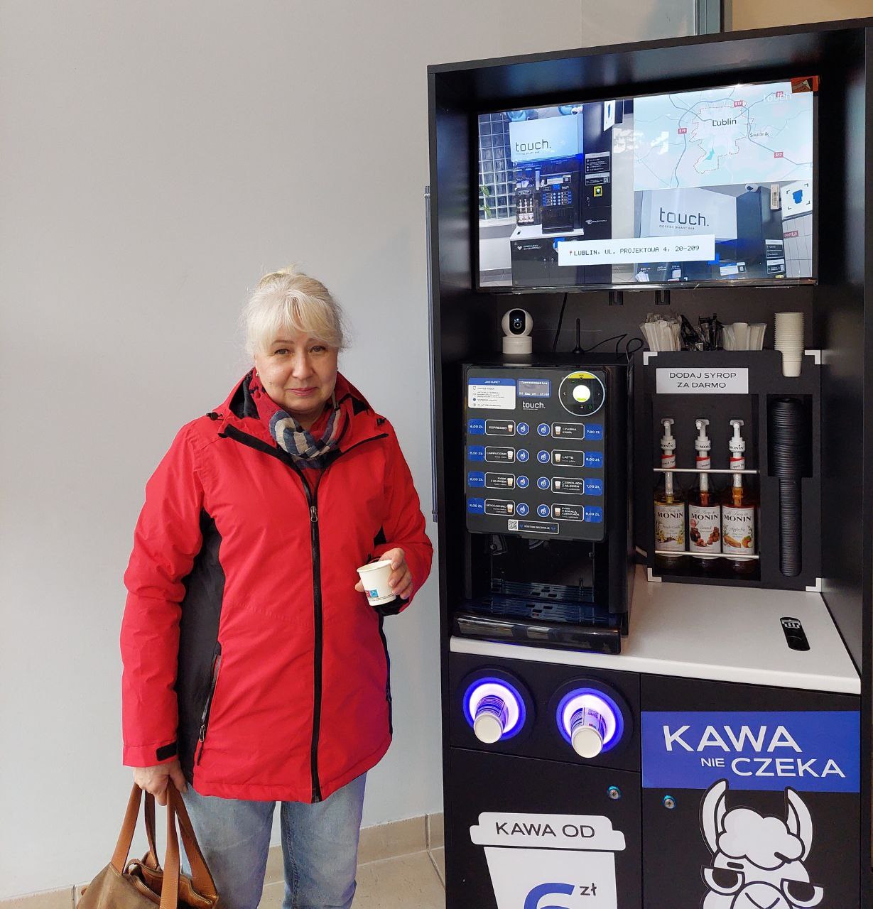 Kawiarnia samoobsługowa Touch — MAKRO Cash&Carry, Warszawa